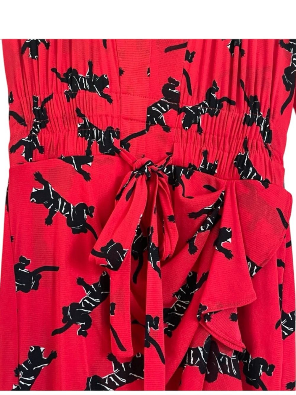 Diane von Furstenberg • Climbing Panther Abra Midi Dress - Picture 4 of 10